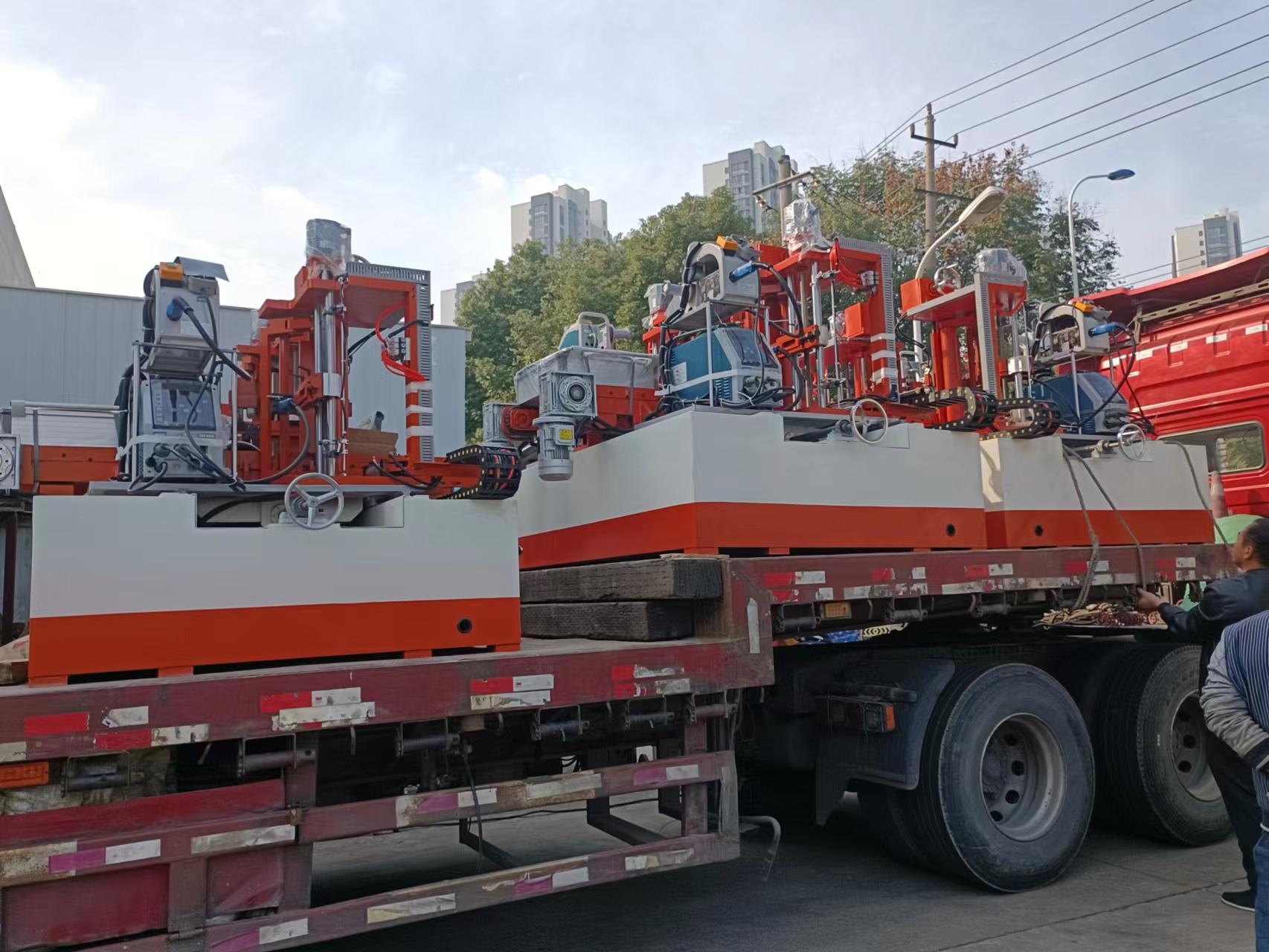 shipment of our transfromer corrugated fin forming machine